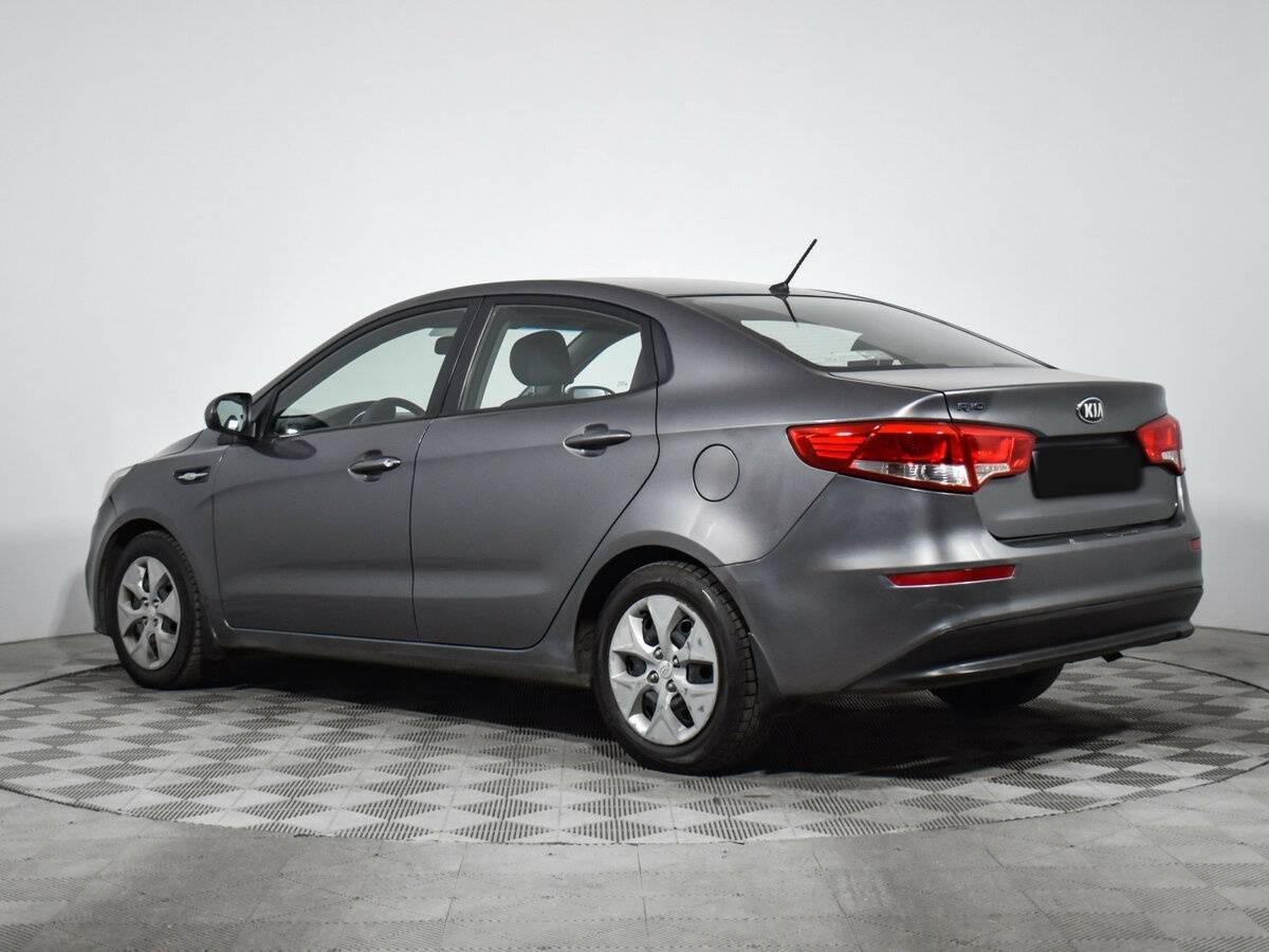 Kia Rio, 2016 Фото №7