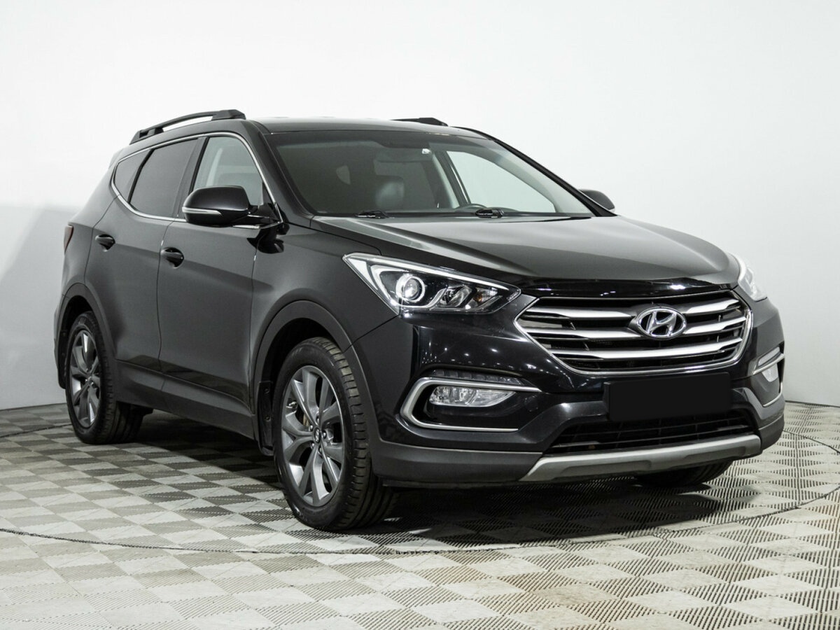 Hyundai Santa Fe III Рестайлинг, 2017 Фото №3