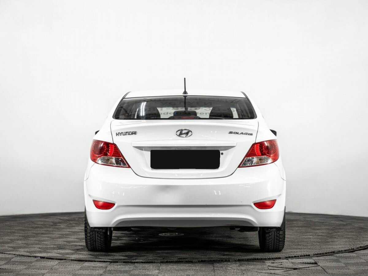 Hyundai Solaris, 2013 Фото №5