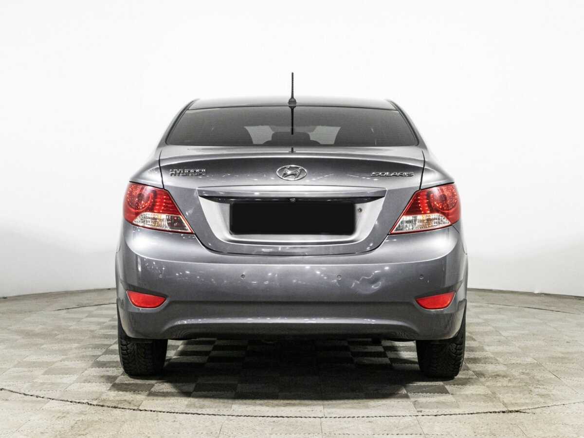Hyundai Solaris, 2013 Фото №6
