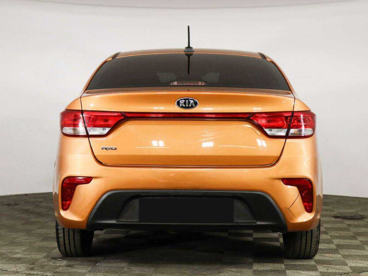 Kia Rio, 2019 Фото №6