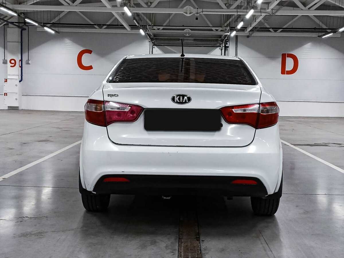 Kia Rio, 2014 Фото №6
