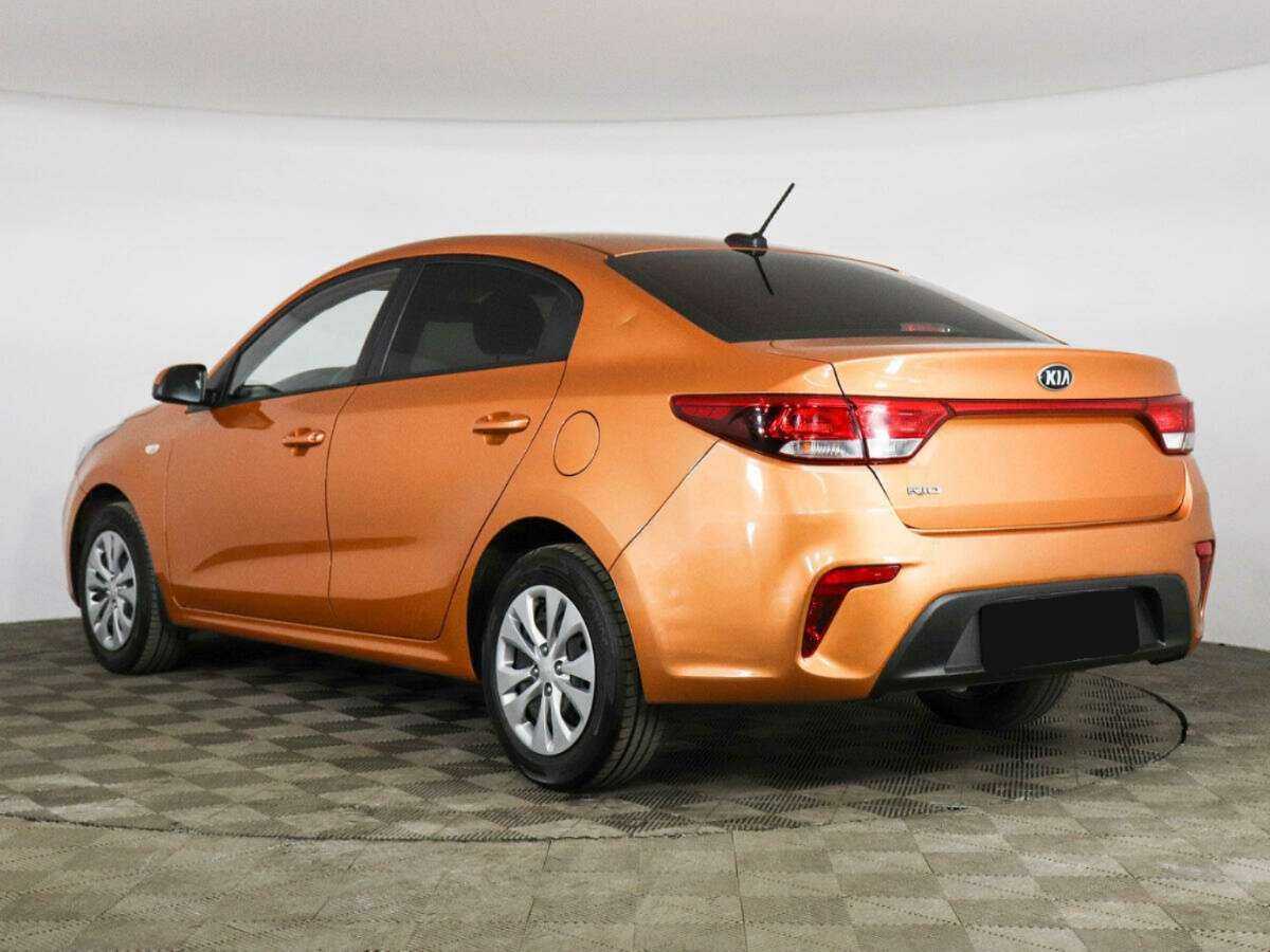Kia Rio, 2019 Фото №7