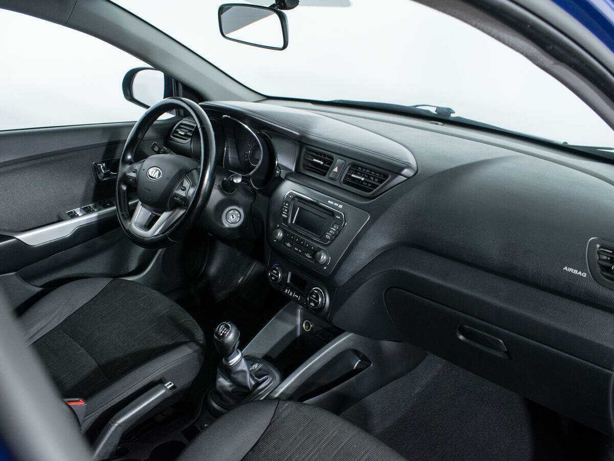 Kia Rio 5-speed, 2013 Фото №9