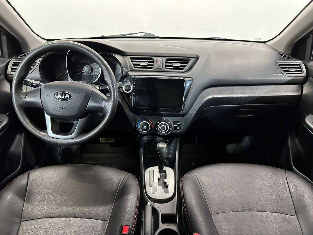 Kia Rio, 2013 Фото №10