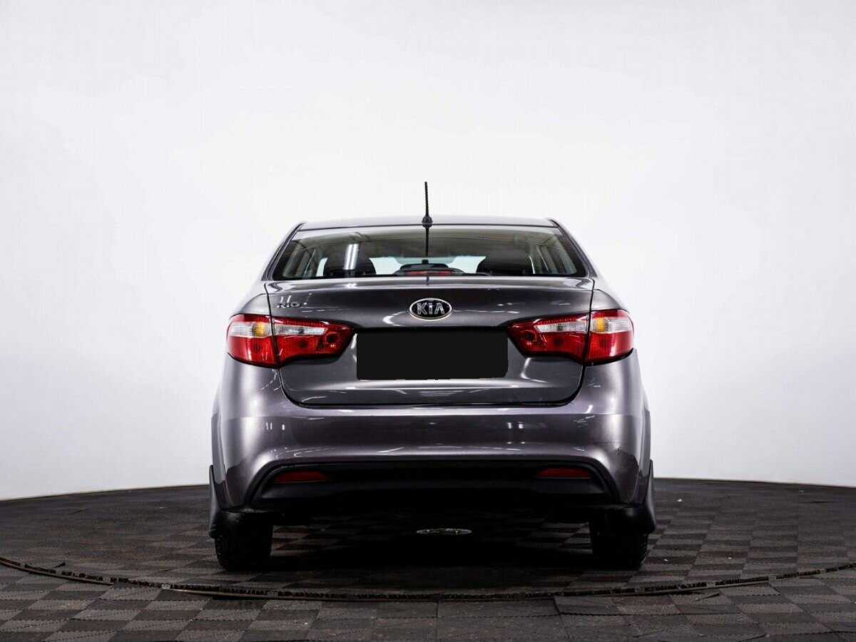 Kia Rio 4-speed, 2014 Фото №5