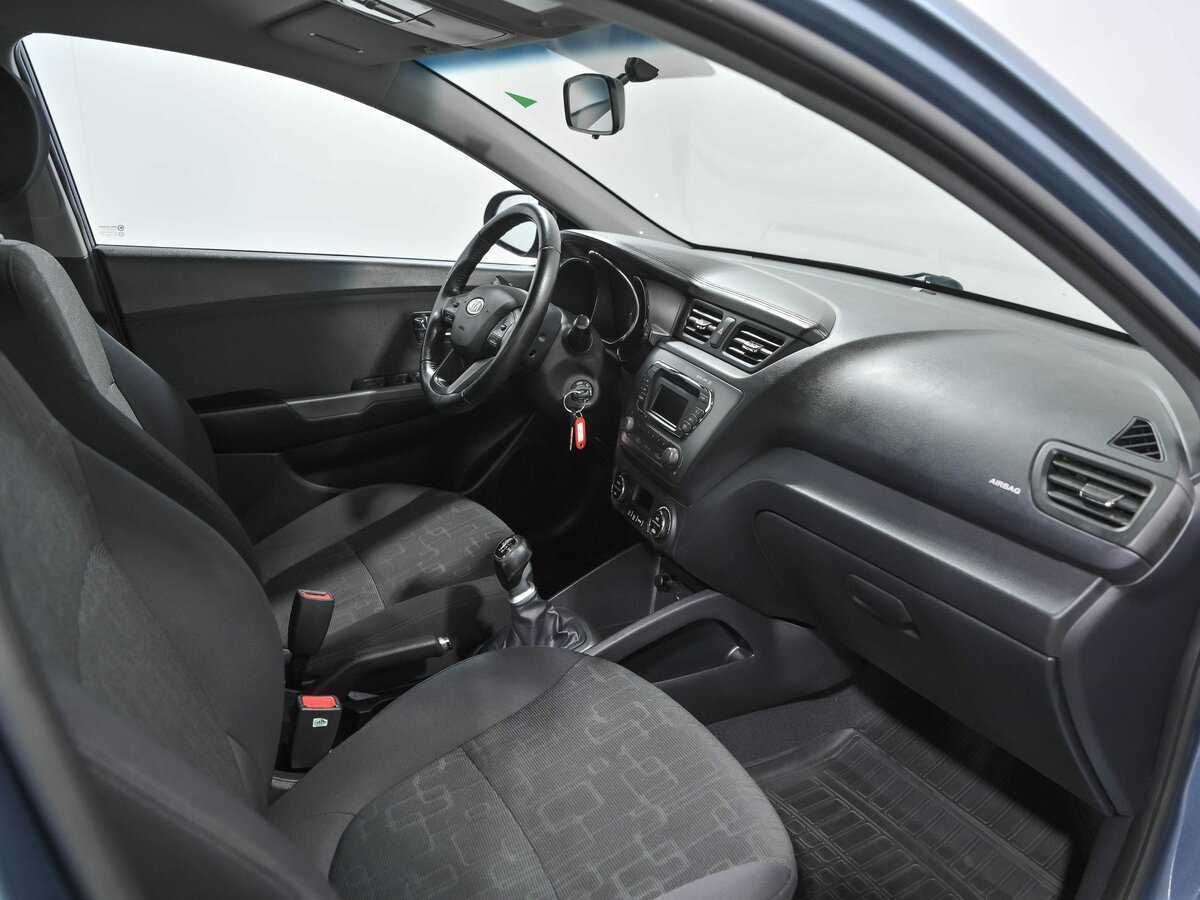 Kia Rio 5-speed, 2012 Фото №14